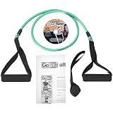 GoFit Ultimate 4-Foot X-Heavy Resistance Ultimate Power Tube with Core Performance DVD (Black / 20-Pound)