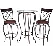Galaxy 3-pc. Bistro Set - Bronze