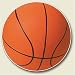 Basketball Auto Coaster - Single Coaster for Your Car