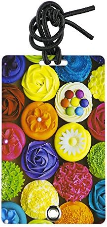 YaYtag Fun New Concept of Luggage Tag - 2 Pack - Cupcake Glory
