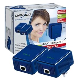 devolo dLAN Highspeed II (HomePlug) Starter Kit - (2x plugs)