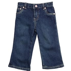 Levi's Baby Girls 517 5-Pocket Flare Jean - Dark Eagle, 12 Months