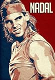 Rafael Nadal Tennis Sports Poster Print - 13x19