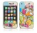 Splashing Skulls Decorative Skin Cover Decal Sticker for Apple 2G iPhone (1st Gen)