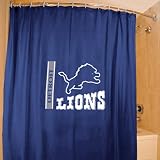 Sports Coverage NFLLionsSC Detroit Lions Shower Curtain