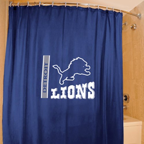 Sports Coverage NFLLionsSC Detroit Shower Curtain