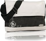 Produkt-Bild: DANIEL RAY Umh&auml;ngetasche SIXTEEN Schultertasche Laptop Tasche Weiss