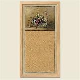 Cork Bulletin Board ~ Grapevine Breeze ~ new vertical style ~ code 024
