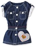 Carters Baby-Girls Infant Denim Hearts And Polka Dots Dress