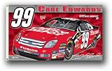 Carl Edwards #99 Premium 2-Sided 3'X5' Flag