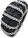 TireChain.com 25 X 11 X 12, 25 11 12 ATV UTV 2 Link V Bar Tire Chains Set of 2