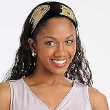 NHL Anaheim Ducks Ladies Black FanBand Jersey Headband