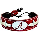 GameWear Alabama Crimson Tide A Logo Team Color Football Bracelet