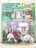 1998 NFL Starting Lineup Classic Doubles - Joe Namath & Don Maynard - New York Jets