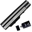 7200mAh 9 Cells Replacement MSI Wind U90 U90X U100 4211 series laptop battery fits BTY-S11 BTY-S12 3715A-MS6837D1 14L-MS6837D1 6317A-RTL8187SE TX2-RTL8187SE series Laptops w/ a USB2.0 ALL in one Card Reader