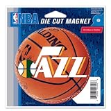 Utah Jazz Die Cut Basketball Magnet