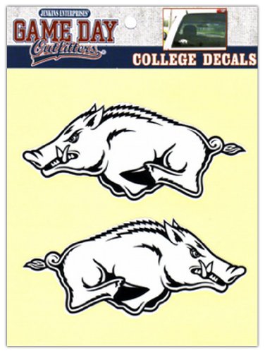 NCAA Arkansas Razorbacks Window Decal/Stickers