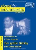 Produkt-Bild: K&ouml;nigs Erl&auml;uterungen und Materialien, Bd.389, Der gro&szlig;e Gatsby