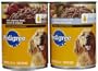 Pedigree Assorted Combo Multi Pack - Chicken, Beef & Liver and Beef, Bacon & Cheese - 24 x 13.2 oz