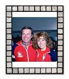 Stefanie Powers As Jennifer Hart Robert Wagner As Jonathan Hart From Hart To Hart 22 Colour Movie Photo Luxury Framed 25x20cm Photograph colour Choice Of Four Section Mirror And Black Glass Frame Or R