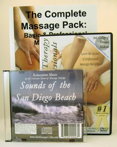 Professional Massage Therapy Value Pack: Massage Therapy for Professionals DVD & Complete Massage Basic & Professional Massage Workbook with Free Relaxation ... CD (1 DVD/ 1 Book/ 1 CD combo pack)