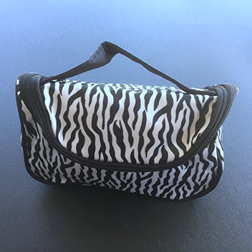 Makeup Gift Set Bundle: 6 Italian Duets - Eye Shadow, Mascara, Lip Gloss PLUS ZEBRA BAG