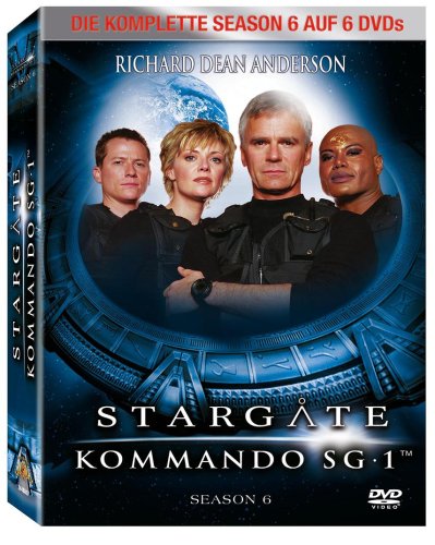 FOX Stargate Kommando SG 1 - Season 6 Box (6 DVDs)