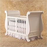 chelsea sleigh crib buttermilk