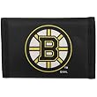 Boston Bruins Black Nylon Tri-Fold Wallet
