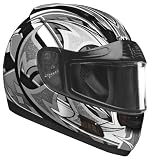 Vega Black Shuriken Graphic Extra Large Altura Snowmobile