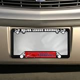 St Louis Cardinals Black Plastic License Plate Frame
