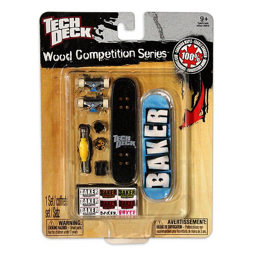 Tech Deck Wood Competition Series Baker Skateboards eBay
