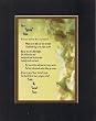 Touching and Heartfelt Poem for Extended Family Members - For a Special Nana Poem on 11 x 14 inches Double Beveled Matting