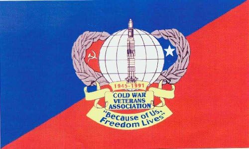 Cold War Veterans Association FLAG, 3'x5' American