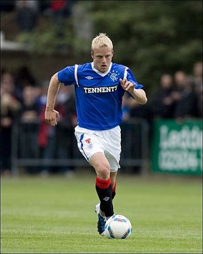 Photographic Prints of Soccer - Rangers v Bayer 04 Leverkusen - Pre Season Friendly - Takko Stadium from Rangers Photographic Prints of Soccer - Rangers v Bayer 04 Leverkusen - Pre Season Friendly - Takko Stadium from Rangers