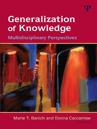 Generalization of Knowledge: Multidisciplinary Perspectives