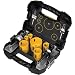 DEWALT D180001 Standard Plumbers Bi-Metal Hole Saw Kit