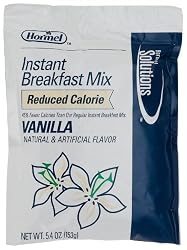 Hormel Instant Breakfast Mix, Vanilla Reduced Calories, 5.4-Ounce Units (Pack of 4)