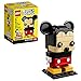 LEGO 6225330 Brickheadz Mickey Mouse 41624 Building Kit (109 Piece), Multicolor