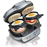 Hamilton Beach&reg; Dual Breakfast Sandwich Maker SKU R2621 Factory Recertified