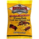 Louisiana Fish Fry Products-Crawfish, Crab & Shrimp Boil-Six 5oz Packages