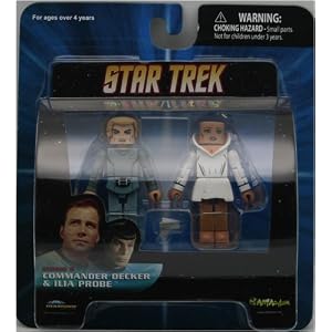 Minimates: Star Trek Series 5 > Commander Decker and Ilia Probe Action Figure 2-Pack by 