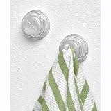 Adhesive Towel Grabber set of 2 (Clear) (1H x 2.25W x 1.5D) by Spectrum, Inc