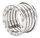 Bvlgari B.zero1 18kt White Gold Five-band Ring in Various Sizes