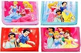 Set of 4 Disney Princess Wallets