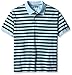 Nautica Men's Big & Tall Striped Polo Shirt