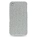 Premium Bling Luxurious Design Diamond Crystal Snap-on Case for Apple iPhone 4, iPhone4, Silver, Seamless Design Rear Cover Only