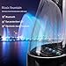 Wireless Speakers,Stoga ST81 Novelty Desk Lamp LED Light Bluetooth Speaker with Water Dancing Feature-Black