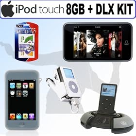 Click here to buy Apple 8 GB iPod Touch + Deluxe Accessory Kit by Apple.