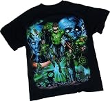 Comic Montage -- Green Lantern Movie Adult T-Shirt